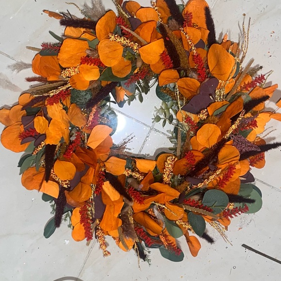 New handmade autumn eucalyptus wreath - Picture 9 of 11